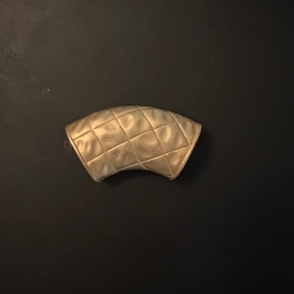 Vintage Gold Tone Scarf Slide